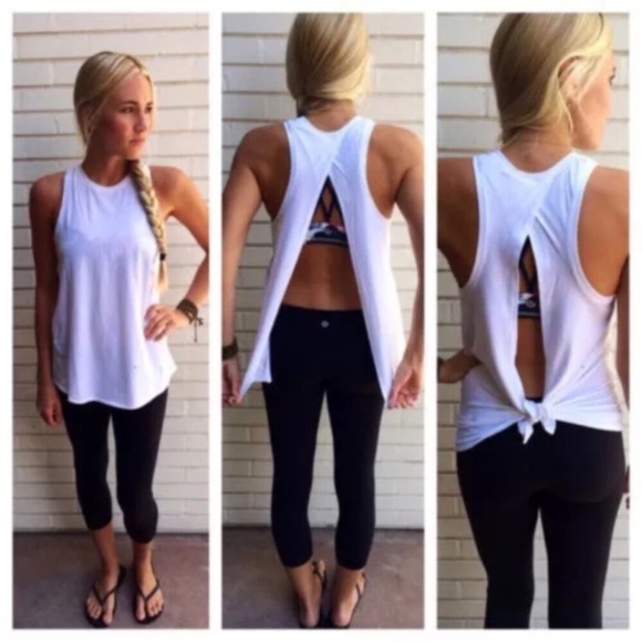 Tops - Summer Backless Sleeveless Tank Top