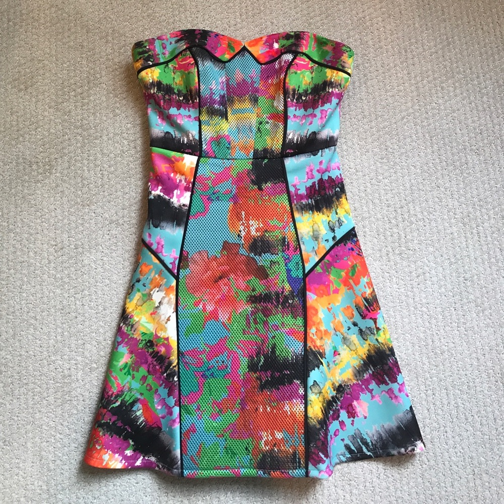 Strapless milly dress