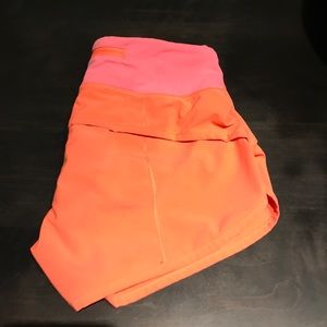 Lululemon speed shorts