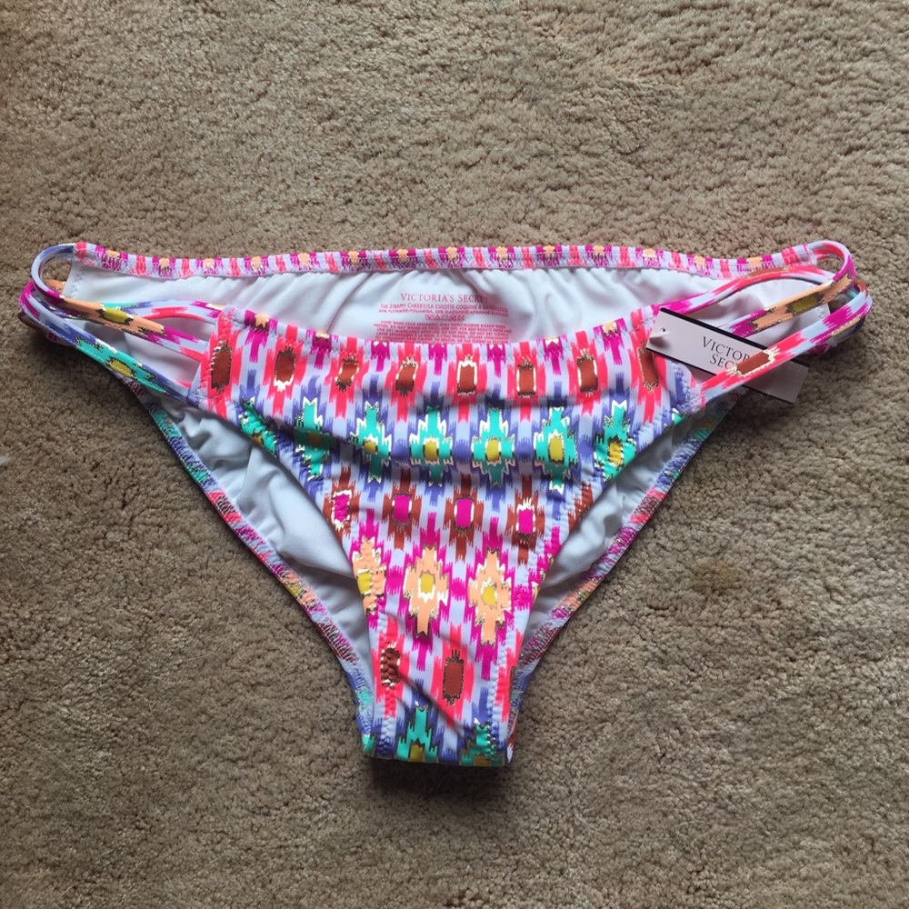 Victoria's Secret Strappy Cheeky. Size small.