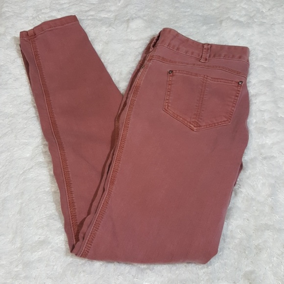 Free People Denim - Free People Dusty Rose Skinnys