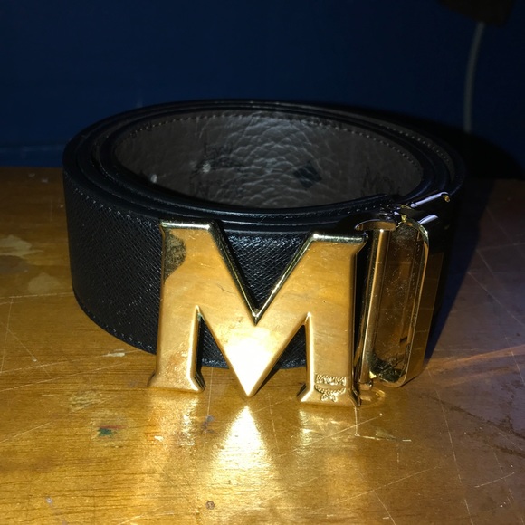 MCM Leather belt | Men Mcm belt