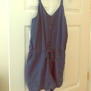 Chambray romper