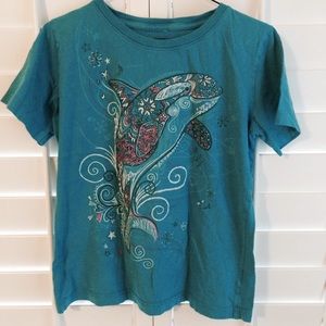 SEAWORLD floral graphic tee