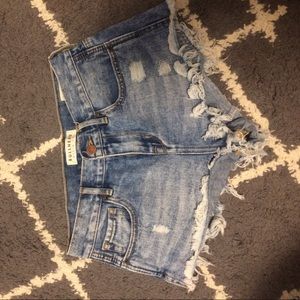 PacSun High waisted shorts (bullhead co. Brand)