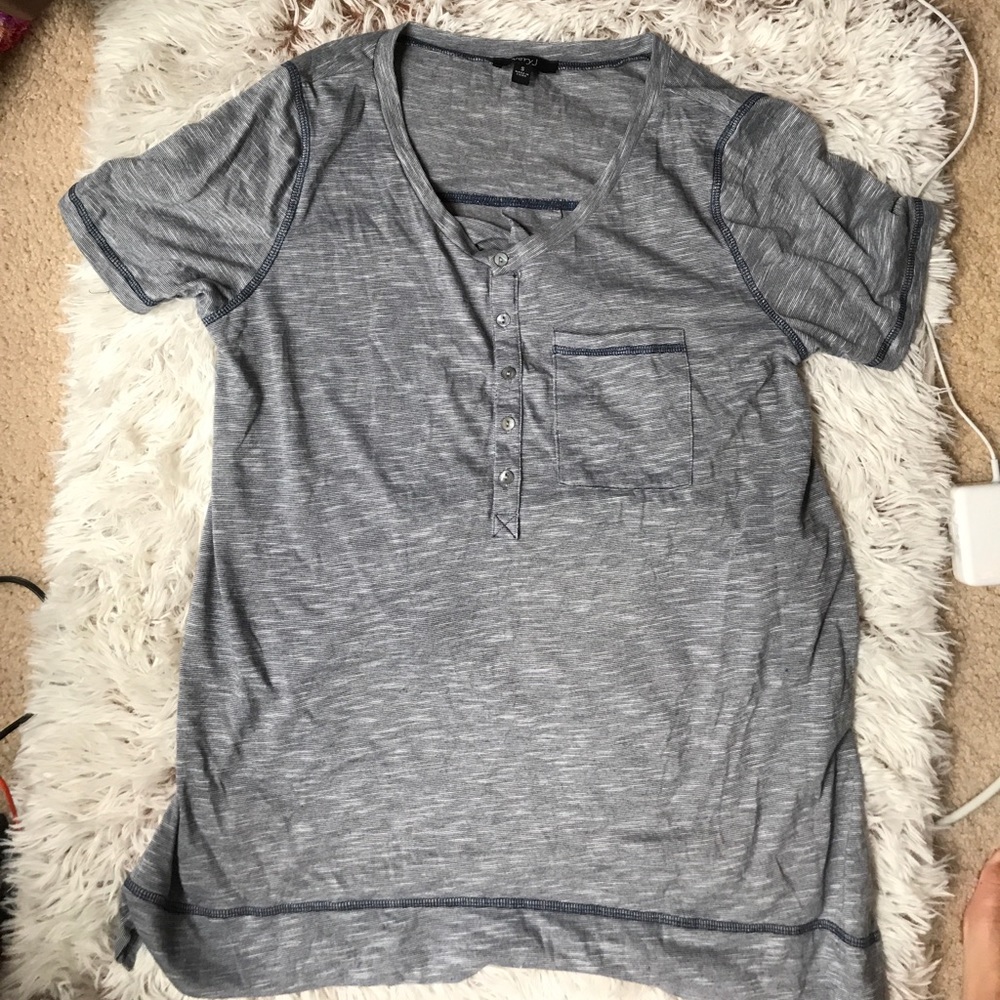 Button up tshirt
