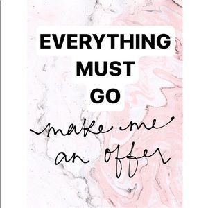 🚫🚫CLOSING MY CLOSET ON AUGUST 16TH! 🚫🚫