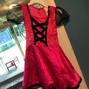 Halloween pink witch costume