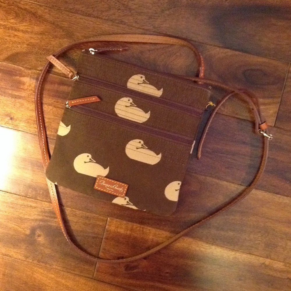 Duck Print Crossbody Bag