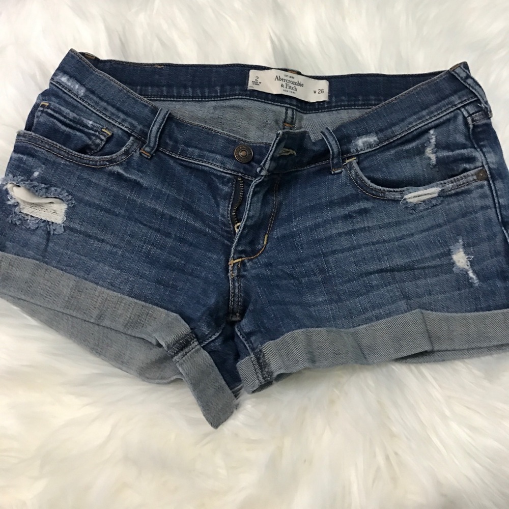 Abercrombie jean shorts!!