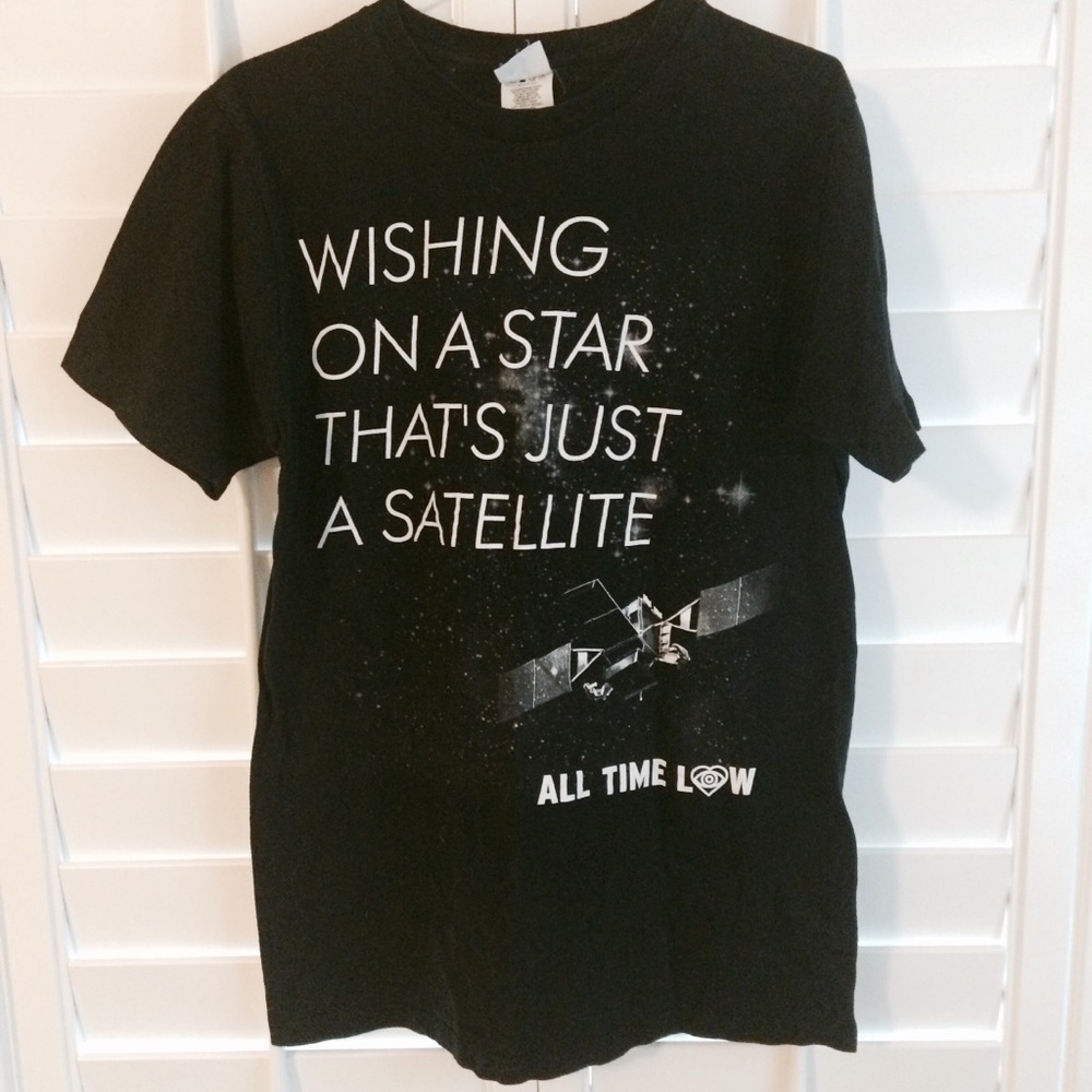All Time Low (ATL) black graphic tee