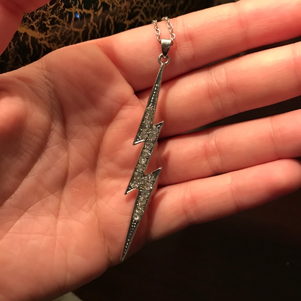Lightning bolt necklace
