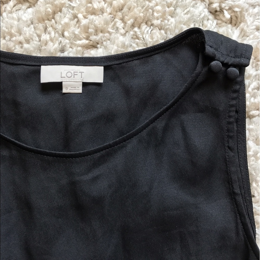 Loft Black Romper