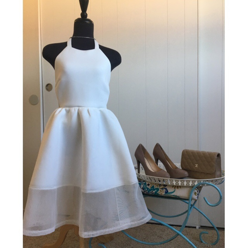 White dress