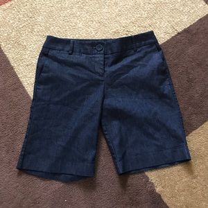 Loft Bermuda Denim Shorts