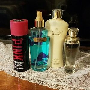 Perfume and lotion by victoria secret