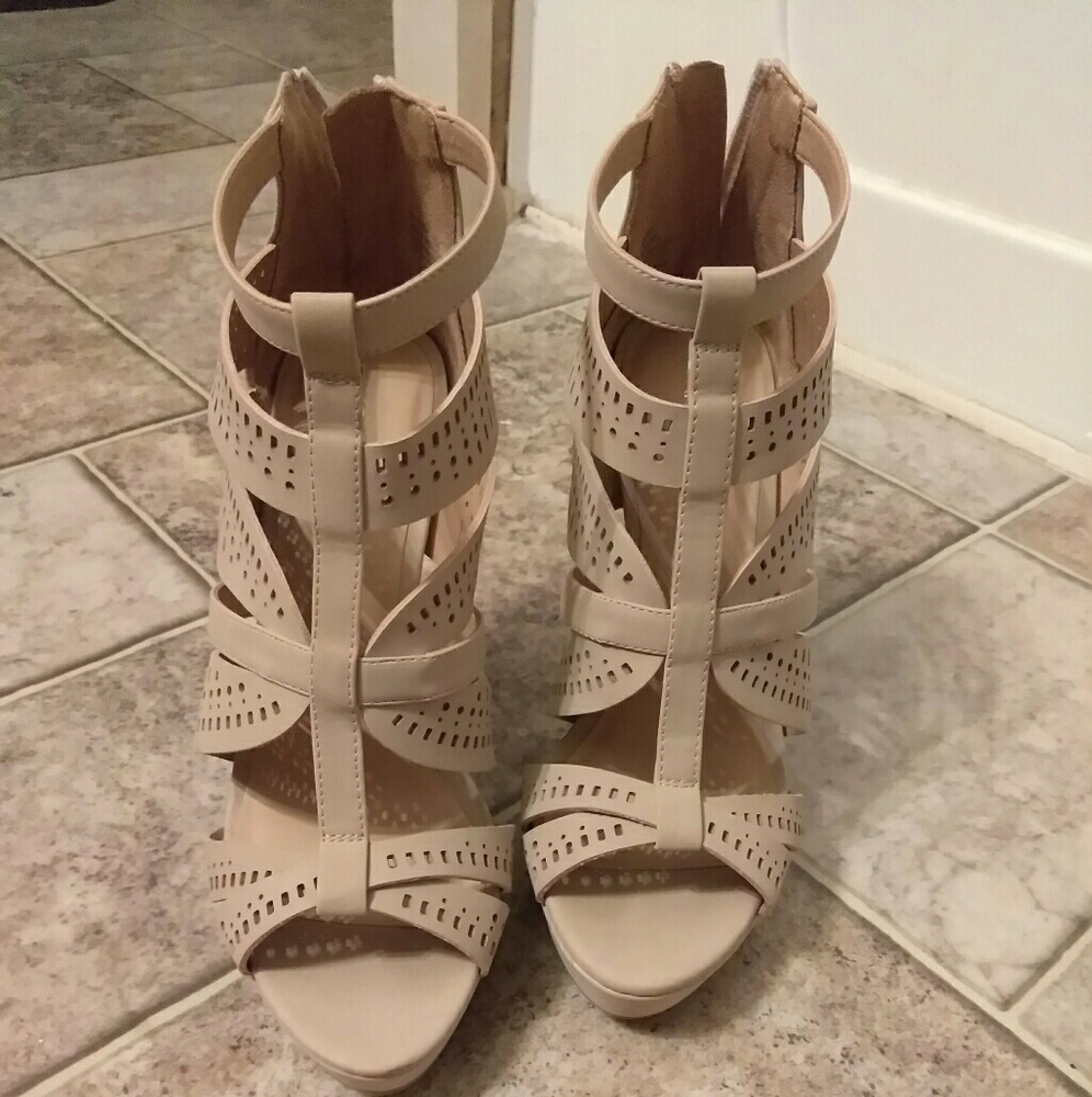 Nude heels