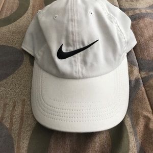 White Nike hat