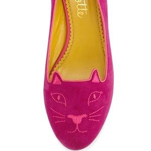 Charlotte Olympia Kitty Flats Size 11