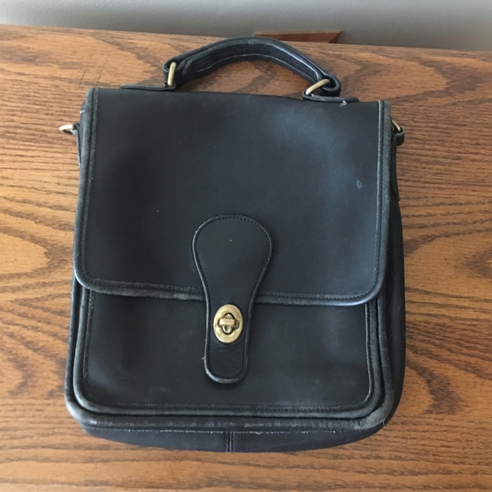 Coach Leather Vintage Willis station Crossbody