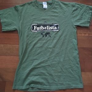 Futbolista green tshirt