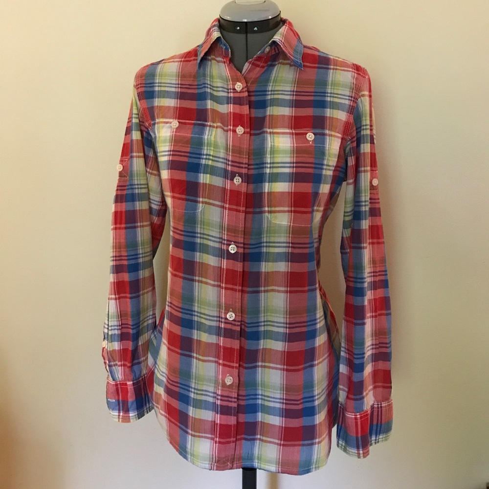 Ralph Lauren plaid lightweight button up