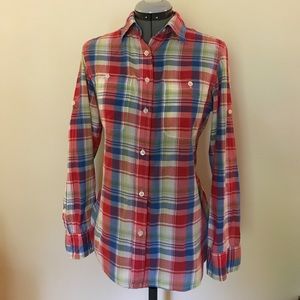 Ralph Lauren plaid lightweight button up