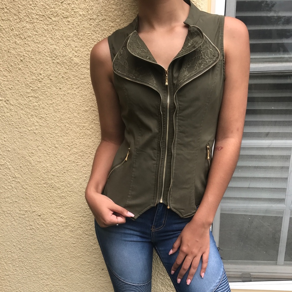 Army Green Vest