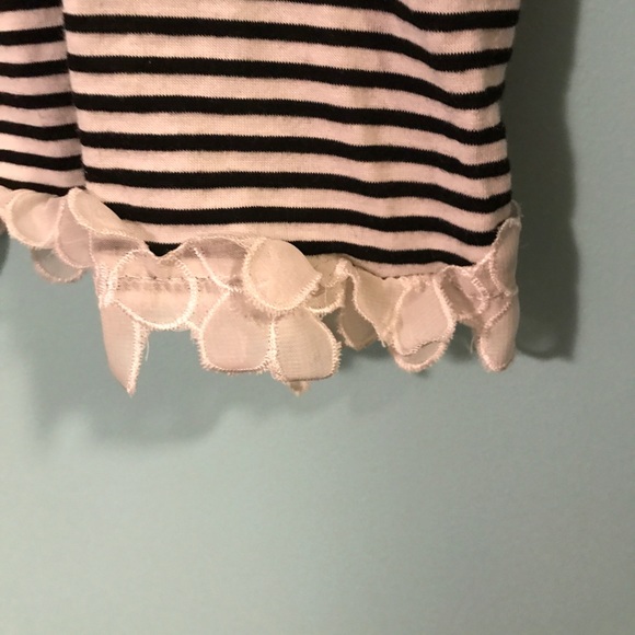 Cute striped crop top - black - Picture 3 of 4