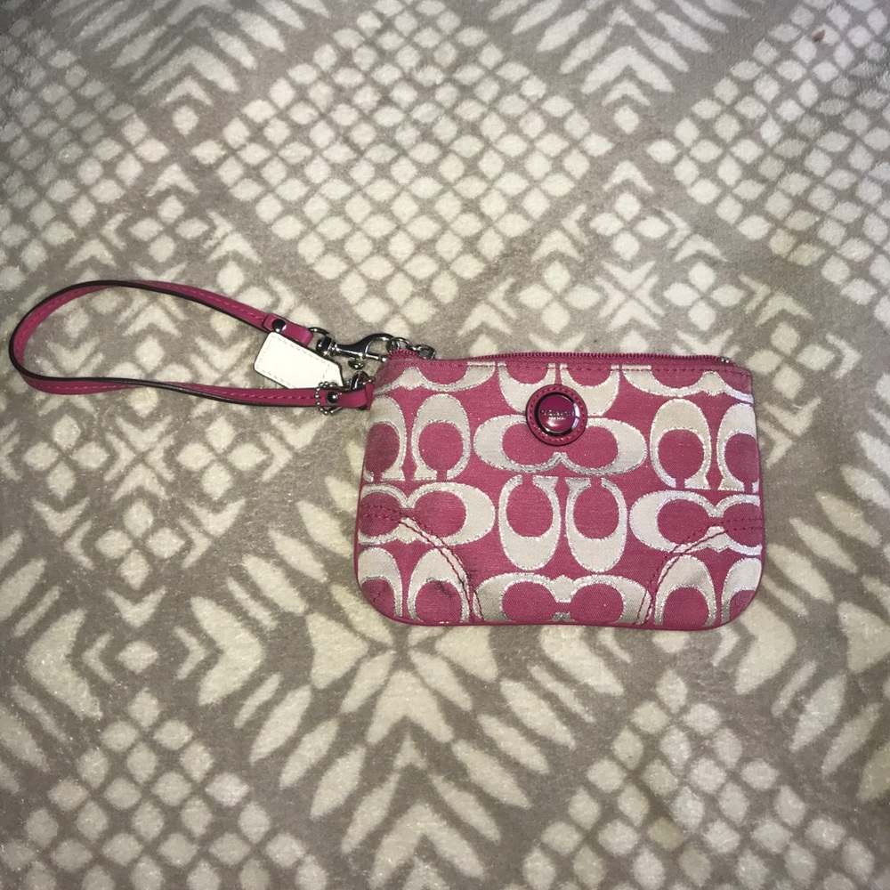 Coach wristlet