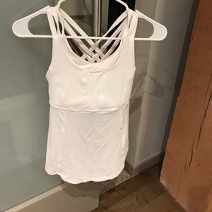 White lulu tank