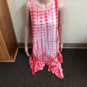 Cute Coral Tunic Dress