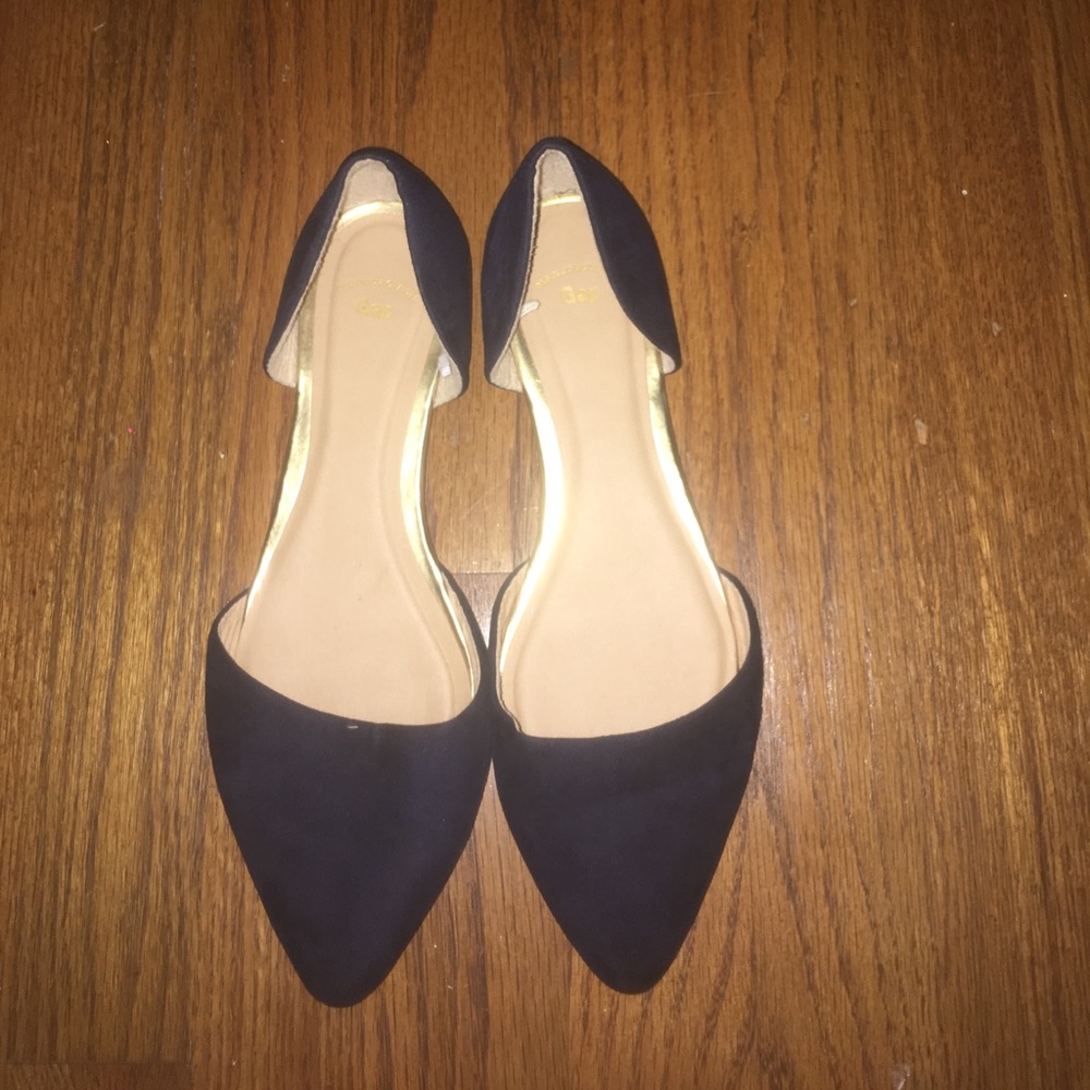 Navy Blue Flats