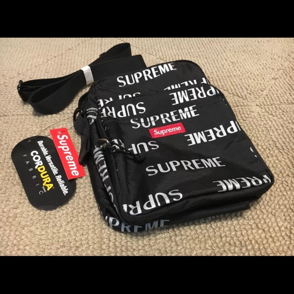 Supreme 3M Reflective Repeat Shoulder Bag FW16