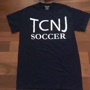 The College of New Jersey Soccer tshirt