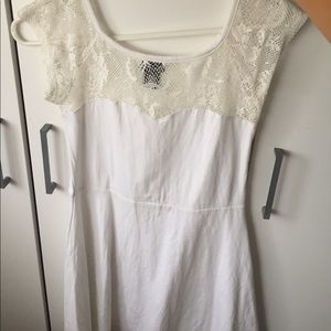 White dress
