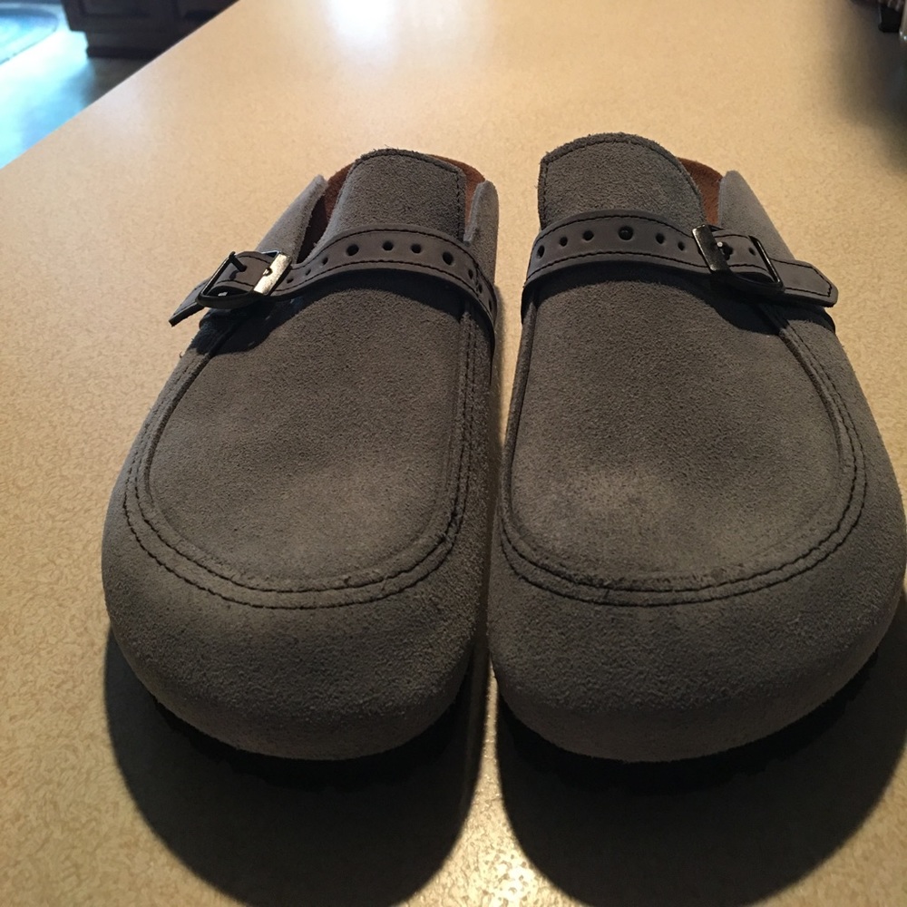 Brand new grey Birkenstock