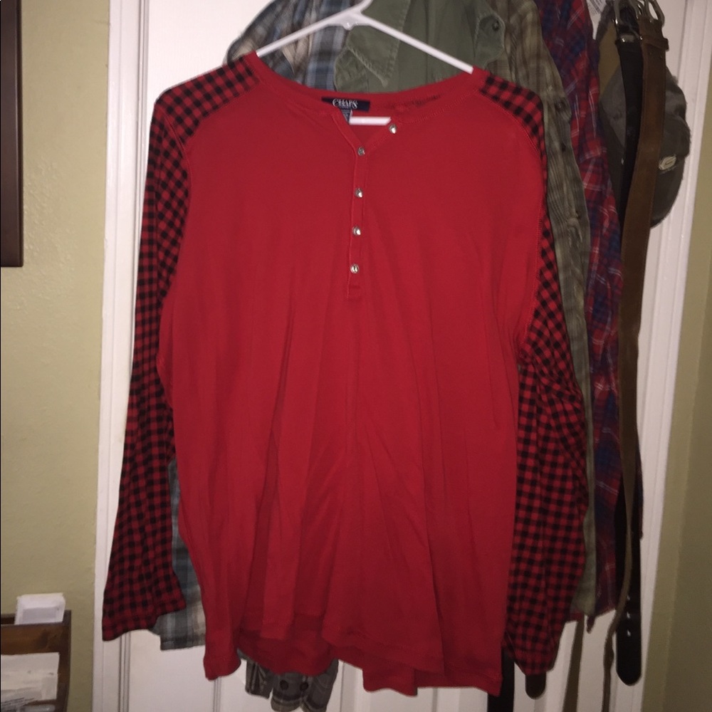 Longsleeved cotton shirt