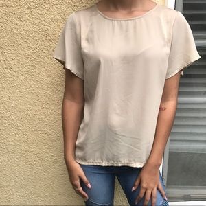 Beige Blouse