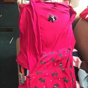 Scottie dog pajamas