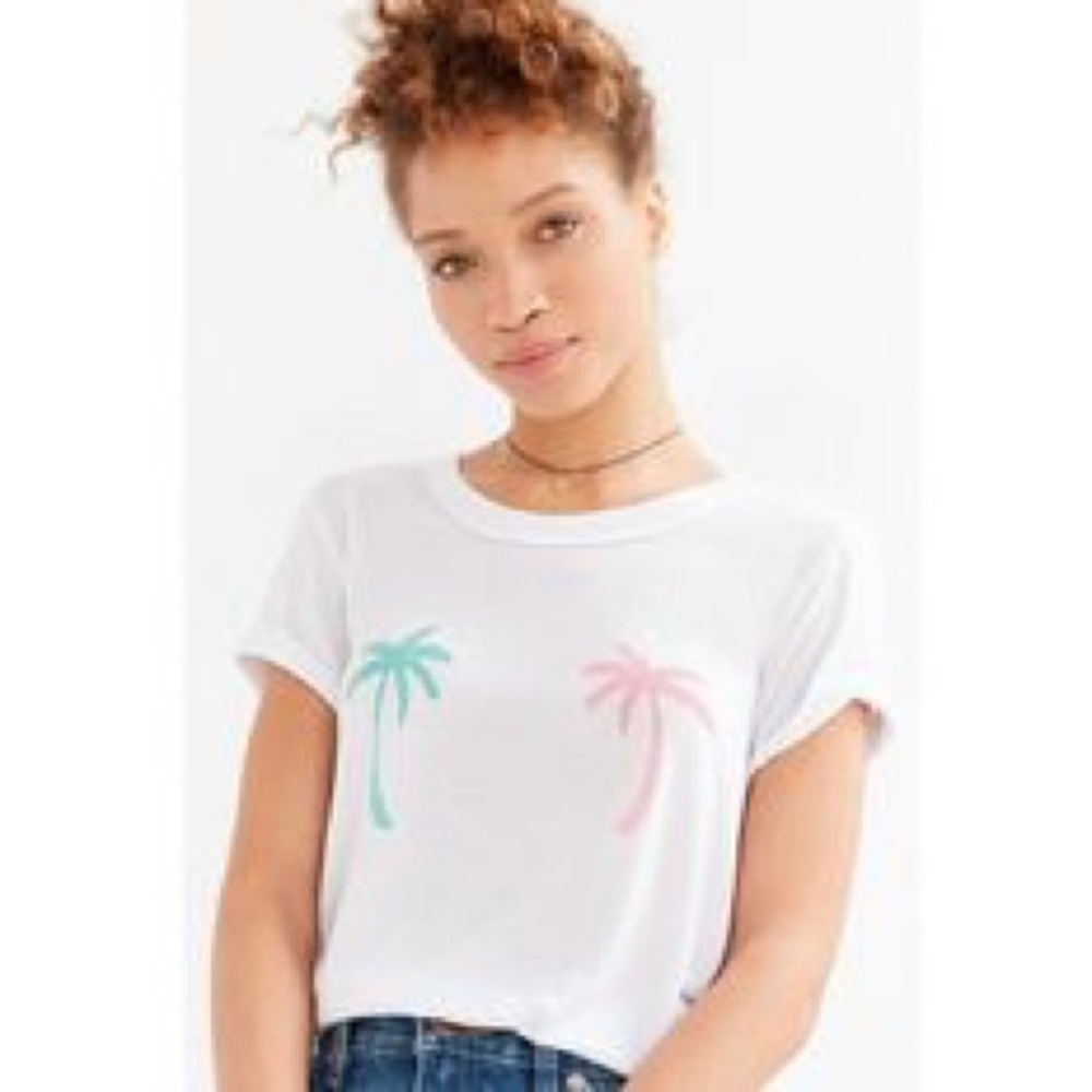 Truly Madly Deeply - Two Palm Trees Graphic Tee