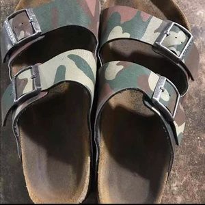 Camo Birkenstocks