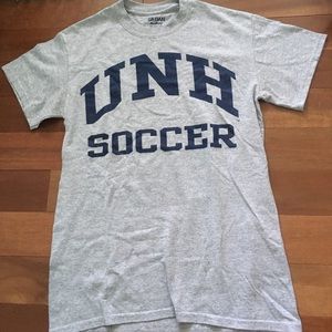 University of New Hampshire soccer tshirt