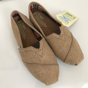 TOMS Burlap slip-on