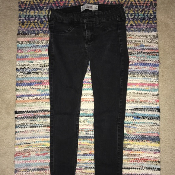 Hollister Black Jeans 0S - Picture 1 of 1