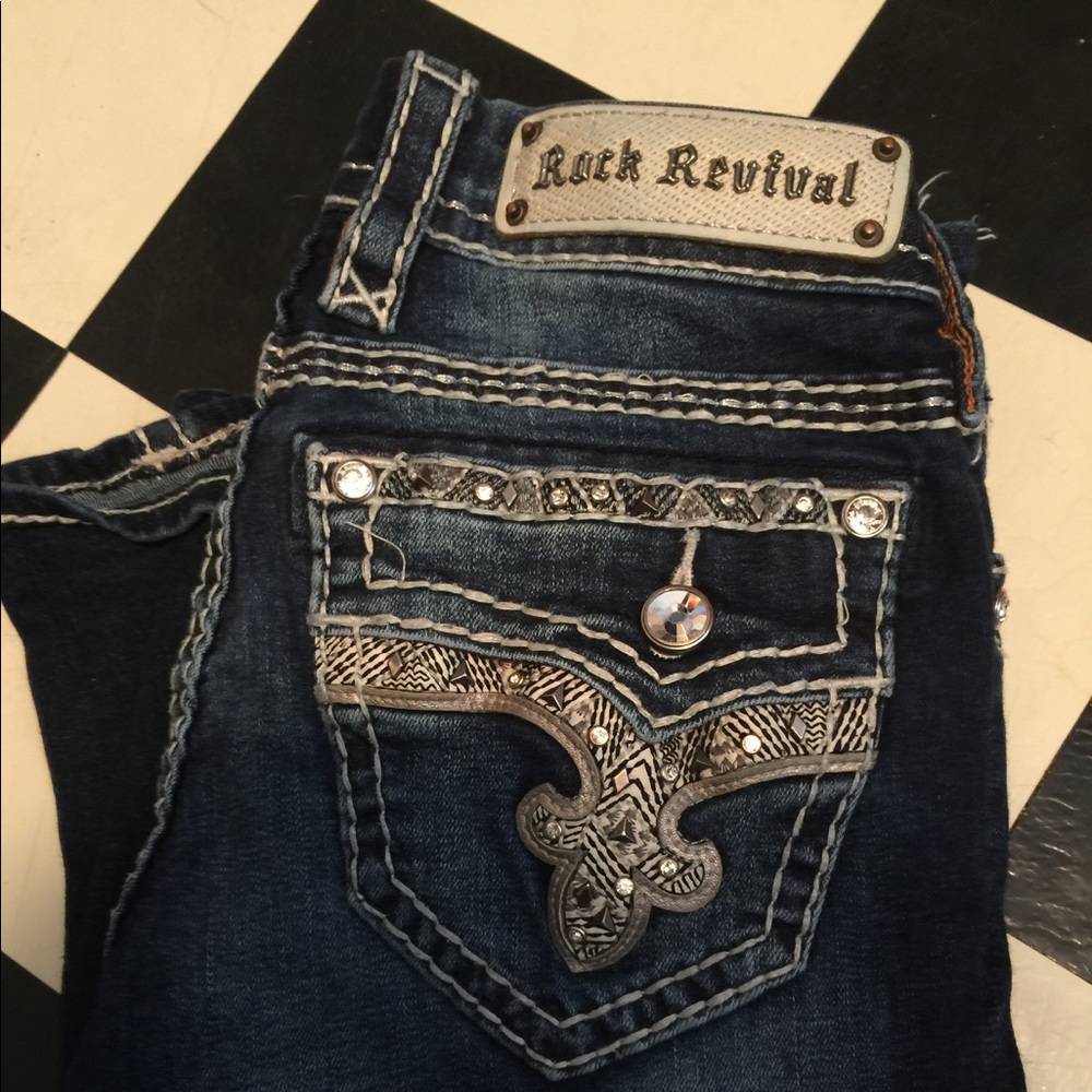 Rock revival jeans