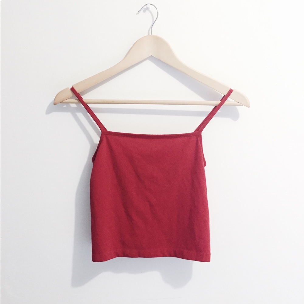 Cherry red Brandy Melville tank