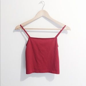 Cherry red Brandy Melville tank