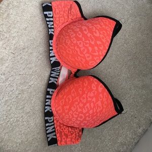 32C Orange laced Bra from Pink