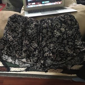 floral print flowy shorts
